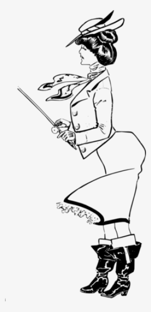 Sexy Lady In - Clip Art