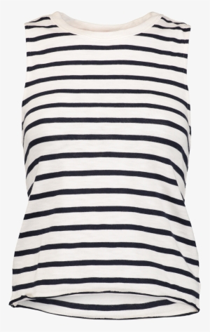 Halsey Stripe Tank White/navy - Striped Tank