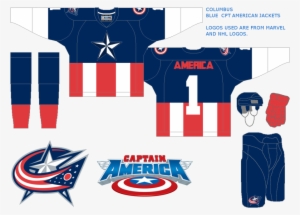 Blue Jackets Logo Png - Captain America Civil War Top Trumps