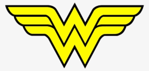 Superman Symbol Outline - Wonder Woman Logo Clipart
