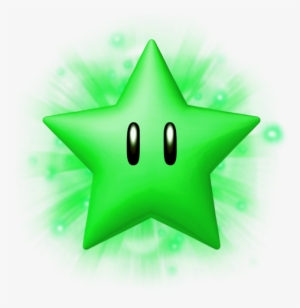 Green Star1 - Super Mario 3d World Ster