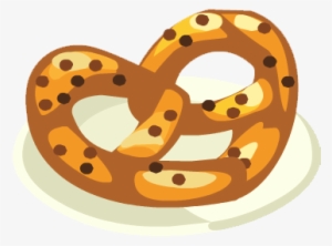 Giant Pretzel - Transparent Pretzel Clipart Png