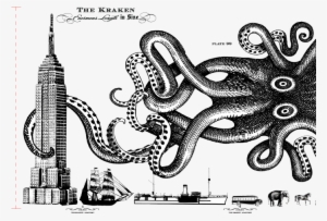 The Kraken Stranger Stranger Illustrative Pinterest - Kraken Rum