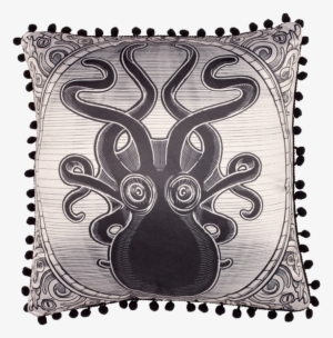 Kraken Up Pillow - Sourpuss Kraken Up Shower Curtain