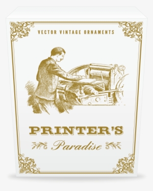 Printers Paradise - Vintage Printer Vector