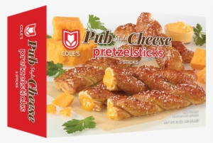 Pretzel Sticks With Pub Style Cheese - Asiago Cheese