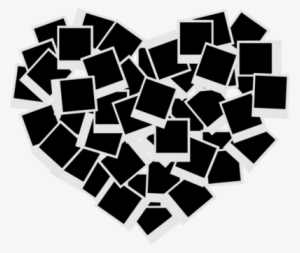 Marina And The Diamonds And Lana Del Rey Tumblr - Heart Photo Collage Png