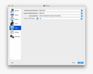 Recommended Video - Obs Settings For Facebook Live