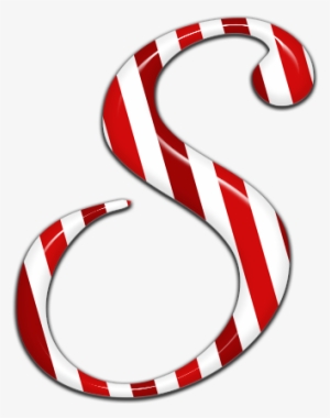 Candycane Letter S Text Candy 1488237 - Illustration