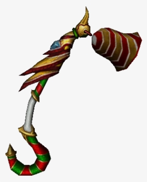 3d-candy Cane Bell - Christmas Skin Weapon Metin2