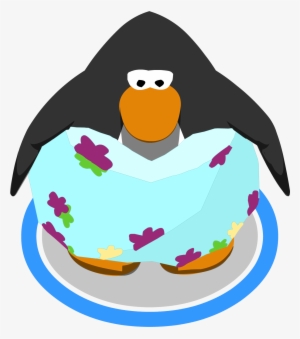 Water Lily Dress In-game - Club Penguin Rewritten Unreleased