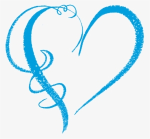 Heart Graphics - Clip Art Dark Blue Heart