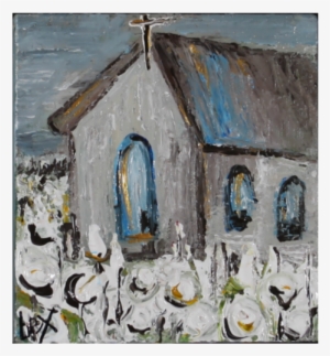 "little Church In A Cotton Field" Around Back At Rocky's - Floral Design