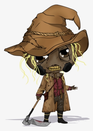 Chibi Scarecrow By Mibu - Batman Scarecrow Chibi Transparent