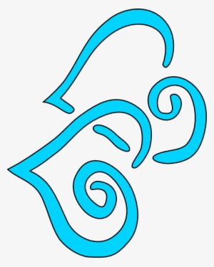 How To Set Use Bright Blue Hearts Clipart