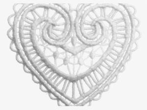 Lace Hearts Lace Transparent Background - Lace Heart Transparent