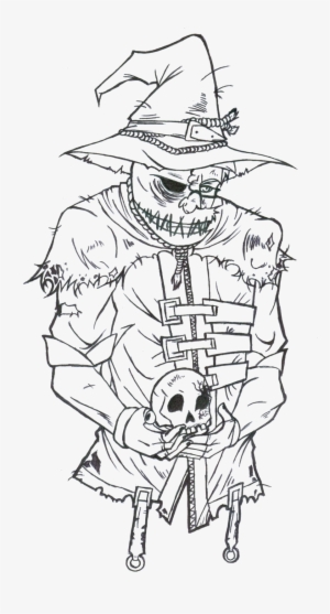 Fuc - Dc Scarecrow Coloring Pages