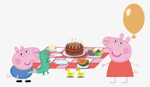 Peppa Pig Party Images Cartoon Images - Portable Network Graphics