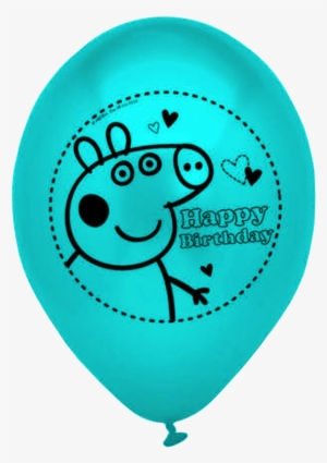 Peppa Pig Latex Balloons (pk 10)