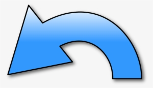 Icon, Blue, Arrow, Arch, Undo, Dustin - Flechas Hacia La Izquierda