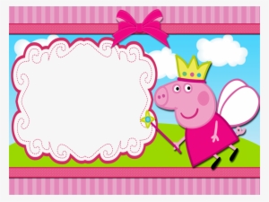 Texto Para Convite De Aniversário Infantil Clipart - Festa Peppa Pig Convite