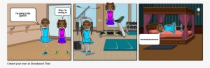 The Ballerina - Cartoon