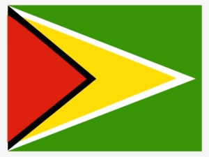 Flag Of Guyana Logo Png Transparent - Triangle