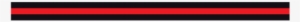 Black & Red Triple Stripe Reflective Helmet Trim - Black And Red Stripe Png