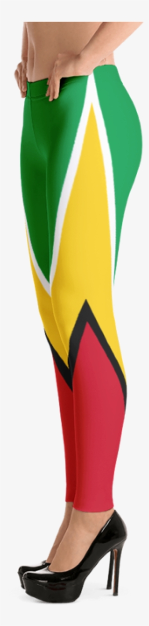 Guyana National Flag Leggings