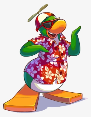 Rookie Waving - Club Penguin Island Rookie