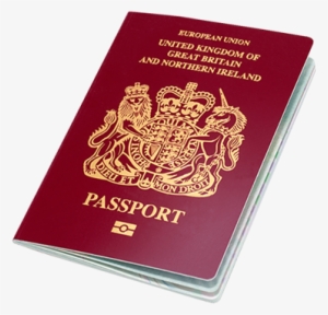 Passport-uk - Uk Passport With Map - 389x380 PNG Download - PNGkit