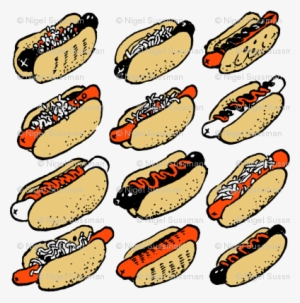 Sausage Pattern - Sausage