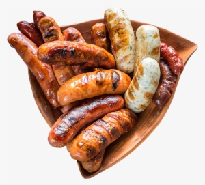 Sausages Previous Item Blog Next Item Salmon - Bbq Top View Png
