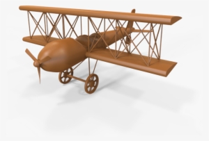 2 - Wooden Plane Model Png