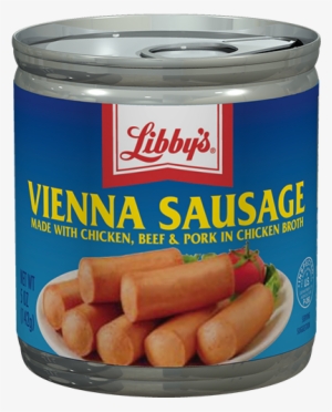 Canned Vienna Labels Png Banner Royalty Free Library - Vienna Sausage In Can