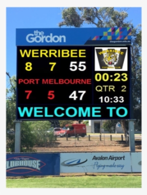 Scoreboard Photo - Gordon