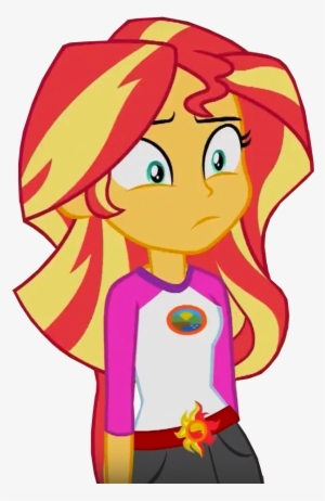Sunset Shimmer - Mitle Poni Eguestria Gids Sonsed Con Un Arco