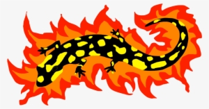 Salamander Flaming Ring, Adult Unisex, Dark Orange