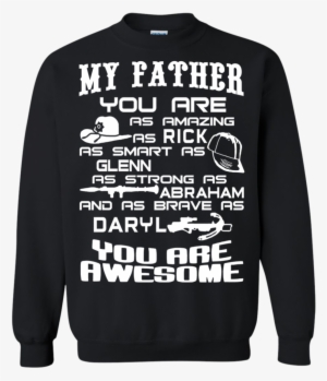 Father's Day Shirts The Walking Dead Rick Glenn Abraham - Fathers Day Gifts - Father My Father