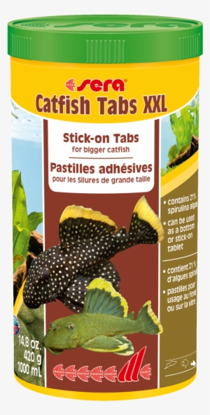 00499 Int Sera Wels Tabs Xxl 1000 Ml - Sera Catfish Chips, 13.4 Oz