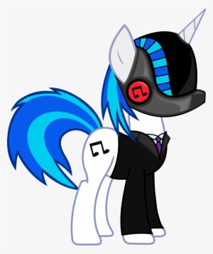 Daft Punk Clipart My Little Pony - Daft Punk Vinyl Scratch