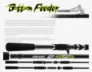 Bottom Feeder - Catfish - Denalia Bottom Feeder Casting Rod