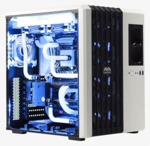 The Avalanche 2 Gaming Computers Have Great Design - Water Cooling Computer