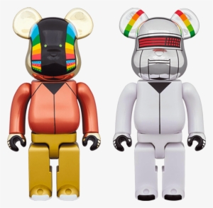 Be@rbrick 400% Daft Punk Discovery 2-pack Black - Bearbrick Daft Punk Discovery