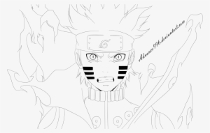 Naruto Kyuubi Mode [lineart] By Advance996 On Deviantart - Naruto