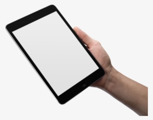 Ipad In Hand Png