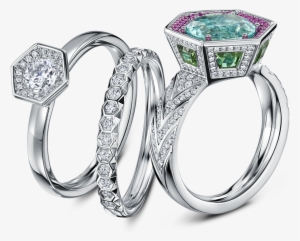 Ring Is A Canvas For An Extravagant Collection Of Stones, - Paraiba Tourmaline Diamond Cocktail Ring