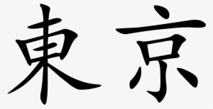 Tokyo - Tokyo In Chinese Characters