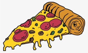 Cheese Pizza Slice Clip Art - Pizza Cartoon Png