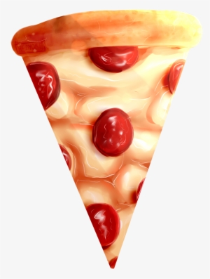 Pizza Henyoki Pizza Slice Art Pepperoni Food Henyoki - Martini